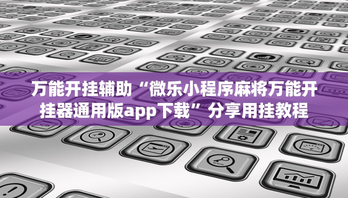 辅助神器“衢州都莱开挂神器链接”详细开挂教程