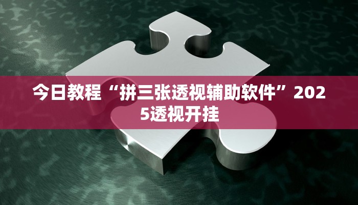 教程辅助“聚乐九州麻将确实真的有挂”2025透视开挂 教程辅助“聚乐九州麻将确实真的有挂”2025透视开挂