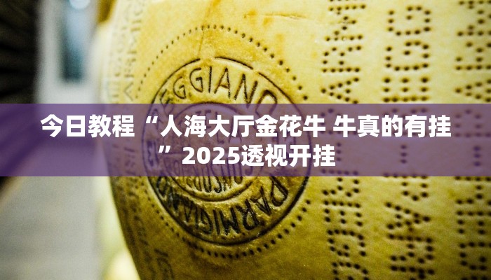 今日教程“人海大厅金花牛 牛真的有挂”2025透视开挂 今日教程“人海大厅金花牛 牛真的有挂”2025透视开挂