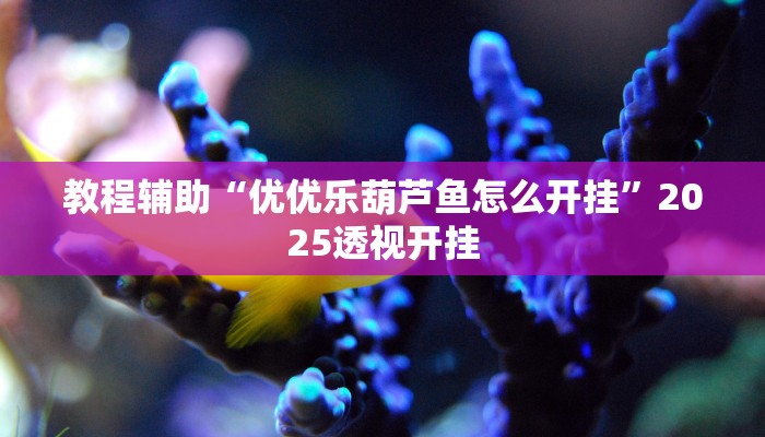 教程辅助“优优乐葫芦鱼怎么开挂”2025透视开挂 教程辅助“优优乐葫芦鱼怎么开挂”2025透视开挂