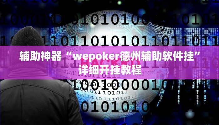 辅助神器“wepoker德州辅助软件挂”详细开挂教程