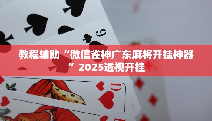 教程辅助“微信雀神广东麻将开挂神器”2025透视开挂