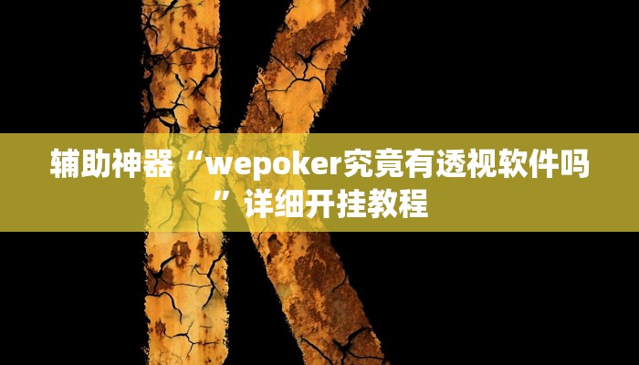 辅助神器“wepoker究竟有透视软件吗”详细开挂教程 辅助神器“wepoker究竟有透视软件吗”详细开挂教程