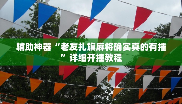 辅助神器“老友扎旗麻将确实真的有挂”详细开挂教程