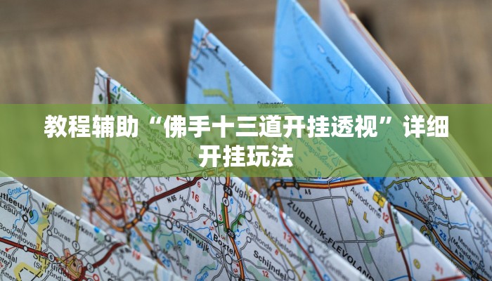教程辅助“佛手十三道开挂透视”详细开挂玩法 教程辅助“佛手十三道开挂透视”详细开挂玩法