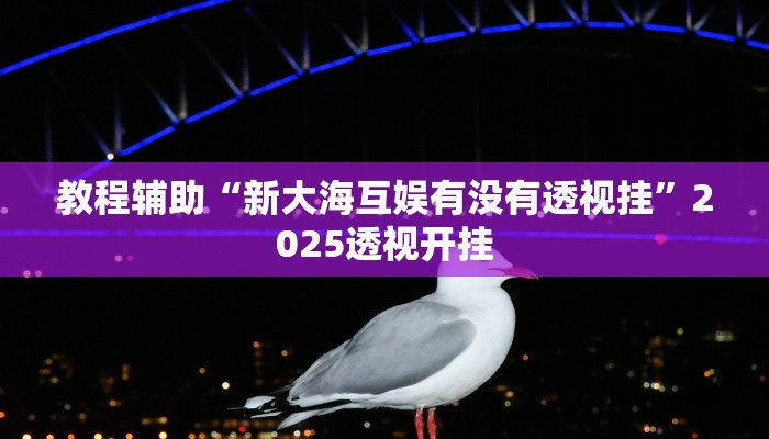 教程辅助“新大海互娱有没有透视挂”2025透视开挂 教程辅助“新大海互娱有没有透视挂”2025透视开挂