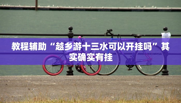 教程辅助“越乡游十三水可以开挂吗”其实确实有挂