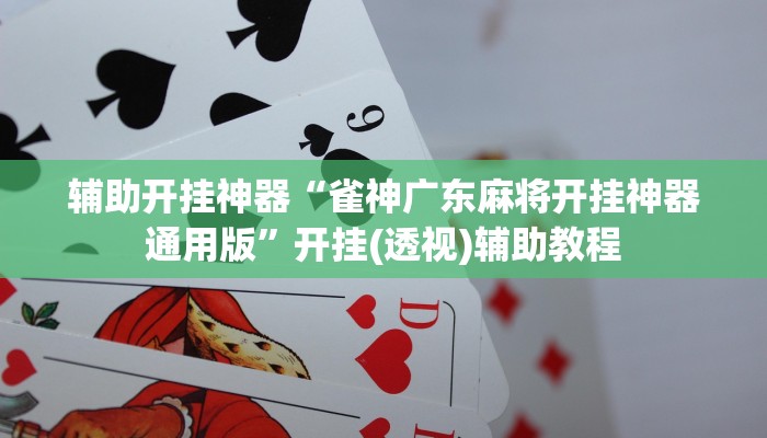 辅助开挂神器“雀神广东麻将开挂神器通用版”开挂(透视)辅助教程 辅助开挂神器“雀神广东麻将开挂神器通用版”开挂(透视)辅助教程