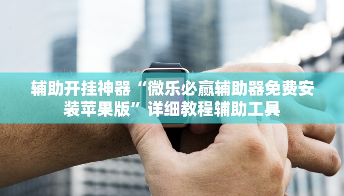 辅助开挂神器“微乐必赢辅助器免费安装苹果版”详细教程辅助工具