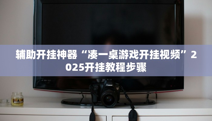 辅助开挂神器“凑一桌游戏开挂视频”2025开挂教程步骤