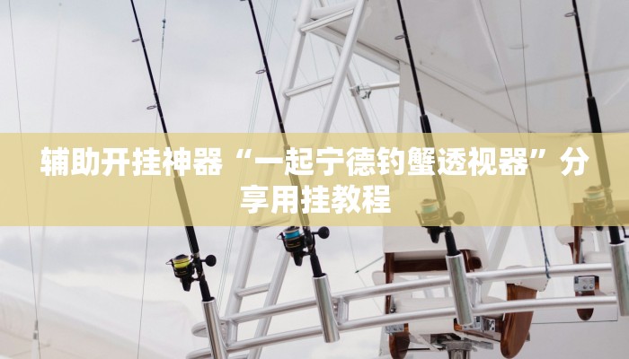 辅助开挂神器“一起宁德钓蟹透视器”分享用挂教程