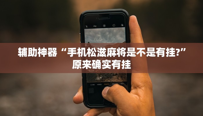辅助神器“手机松滋麻将是不是有挂?”原来确实有挂