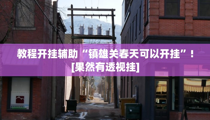 教程开挂辅助“镇雄关春天可以开挂”![果然有透视挂]
