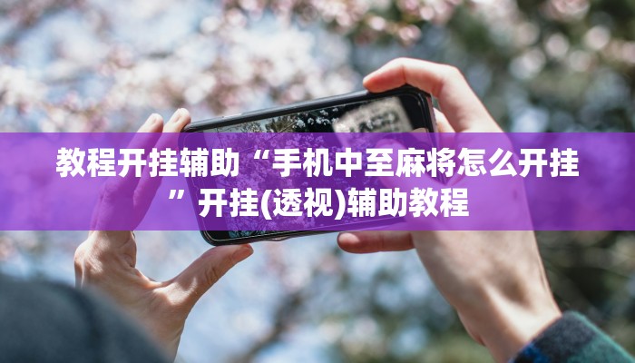 教程开挂辅助“手机中至麻将怎么开挂”开挂(透视)辅助教程